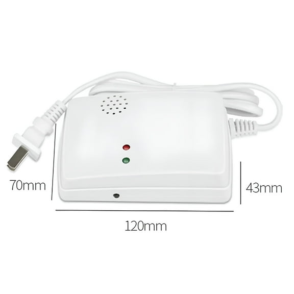 GJX Natural Gas Detector Home Gas Liquefier Detector Leakage Alarm Kitchen Independent Combustible Gas Detection Sensor