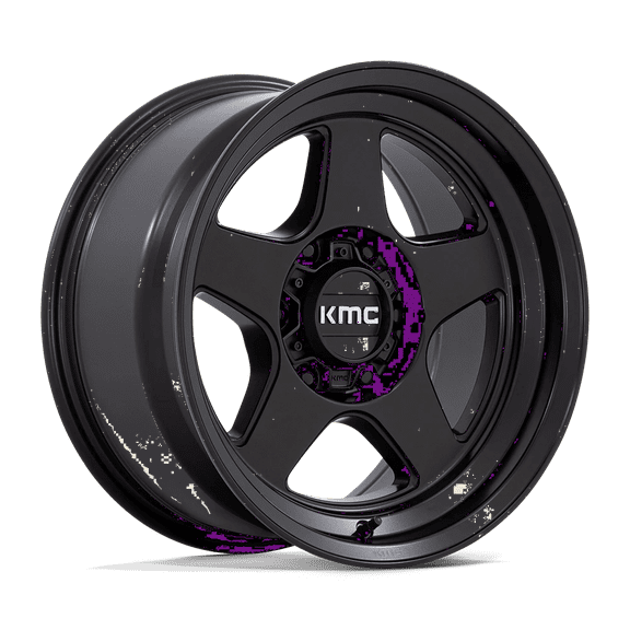 KMC Cast Aluminum Wheel KM728 17x8.5 6x135 M-BLK -10mm, KM728MX17856310N