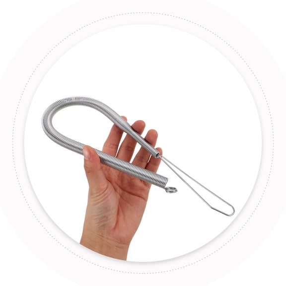 Luxshiny 2-Pack Automatic Door Spring Closers with Metal Tension Springs and Universal Hooks for Installation