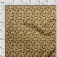 thumbnail image 3 of oneOone Viscose Jersey Yellow Fabric Batik Fabric For Sewing Printed Craft Fabric By The Yard 60 Inch Wide, 3 of 5