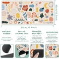 thumbnail image 2 of Large Creative Cartoon Doodle Extended Gaming Mouse Pad Desk Mat NonSlip Rubber Base Stitched Edges Perfect for Laptop and PC Users 35.4 x 15.7 inches, 2 of 6