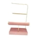 thumbnail image 5 of Soporte para presentación de joyería, organizador de joyas de terciopelo rosa para vestidor, hogar y dormitorio Estilo E, 5 of 8