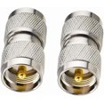 thumbnail image 1 of Adaptateur Coaxial RF UHF Mâle à Mâle Connecteur PL-259 Lot de 2, 1 of 2