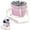 Pink, variant on Reusable Drink Carrier with Handle – Tip-Resistant 4 Cup Carrier with Shoulder Strap for Delivery, Purple