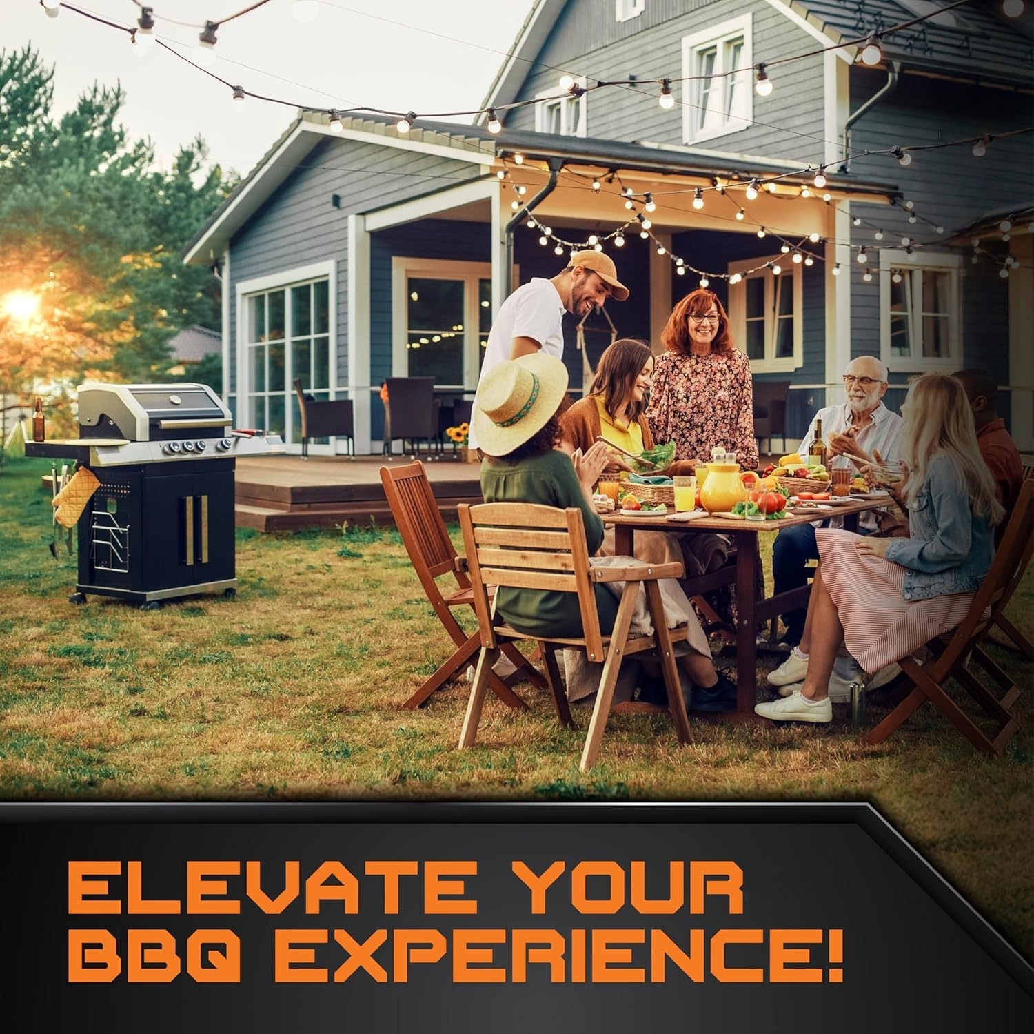 BN-LINK 58" Waterproof Grill Cover photo 6