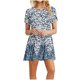 thumbnail image 1 of Vestidos de Verano de Mujer Cuello Redondo Manga Corta Impreso, Ligero Y Cómodo Vestidos Casuales para Mujeres, 1 of 8