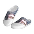 thumbnail image 2 of Kdxio Watercolor Winter Landscape For Christmas Women's Men's Slippers Plush Slip-On House Slipper for Winter Indoor Soft Cushion Non-slip Fluffy Slides Slippers-46/47, 2 of 7