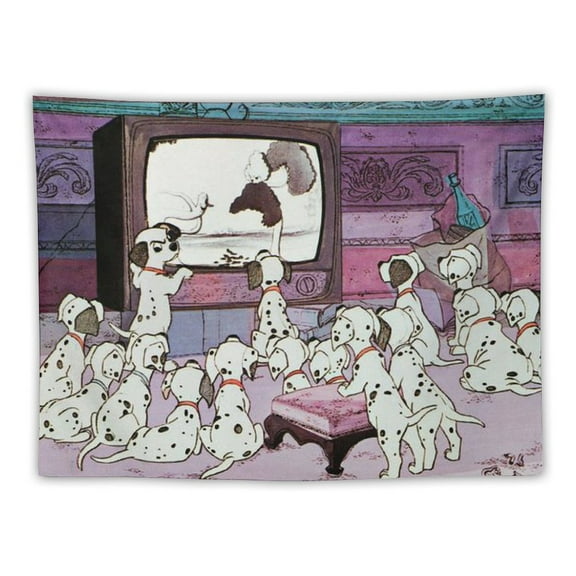 Custom 101 Dalmatians Tapestry wall hanging poster hanging painting background cloth wall cloth wall decoration easy to install easy to clean multifunctional 30"x40"