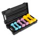 thumbnail image 1 of Set de mancuernas Yes4All de neopreno de 1, 2 y 4 lb con estuche, 1 of 6