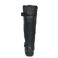 thumbnail image 4 of Botas DREAM PAIRS TRACE para mujer, altas hasta la rodilla, con piel sintética negra, talla 9, 4 of 7