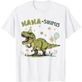 thumbnail image 1 of T-Shirt Assorti Famille Dinosaure Mamasaurus T Rex - Blanc - TG, 1 of 2