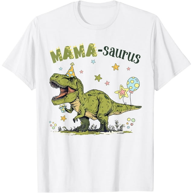 T-Shirt Assorti pour Femmes Famille Mamasaurus T Rex Dinosaure Mamasaurus - comme sur l'Image - 4TG