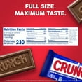 thumbnail image 4 of CRUNCH Milk Chocolate and Crisped Rice Full Size Chocolate Bars, White Elephant Gifts, Individually Wrapped, 1.55 Oz. (Pack of 18), 4 of 11