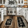 thumbnail image 5 of Boo Spooky Halloween Kitchen Mat Set of 2, Ghost Halloween Kitchen Rug, Black Halloween Floor Mat, Halloween Kitchen Decor Home Decorations, 5 of 6