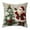 F, variant on Lilixerw Christmas Pillow Cover,17.7x17.7Inch Festive Embroidery Cute Xmas Pillow Cover,Holiday Decorative PillowCase with Zipper for Sofa Couch Bed