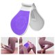 thumbnail image 4 of Entrenador de cadera, músculo del suelo pélvico, dispositivo de entrenamiento para glúteos. Blanco morado, 4 of 9