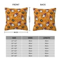 thumbnail image 2 of Pofeuu Halloween Witches Gnome Print Double-sided plush pillowcase Square Throw Pillow Covers Pillows Cover for Living Room Bedroom Sofa Couch Cushion Cover（No pillow core）-20"x20", 2 of 7