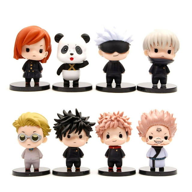 Figura de acción Jujutsus Kaisens Gojos Satorus de 7 cm, 8 unidades/lote