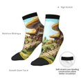 thumbnail image 6 of Pofeuu Cartoon Mushroom House Print 30cm Socks, Adult Running Hiking Socks for Youth and Adult, 6 of 7