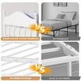 thumbnail image 7 of Garvee Twin Daybed with Trundle Space Saving Sofa Bed with Metal Frame for Living Room & Bedroom, 7 of 7