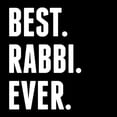 thumbnail image 3 of CafePress - Best Rabbi Ever Pajamas - Women's Dark Pajamas, 3 of 4