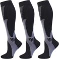 thumbnail image 1 of FNNMNNR Compression Socks for Men Women 20-30 mmHg Medical Compression Socks for Sports Nurses Athletic Socks, 1 of 7