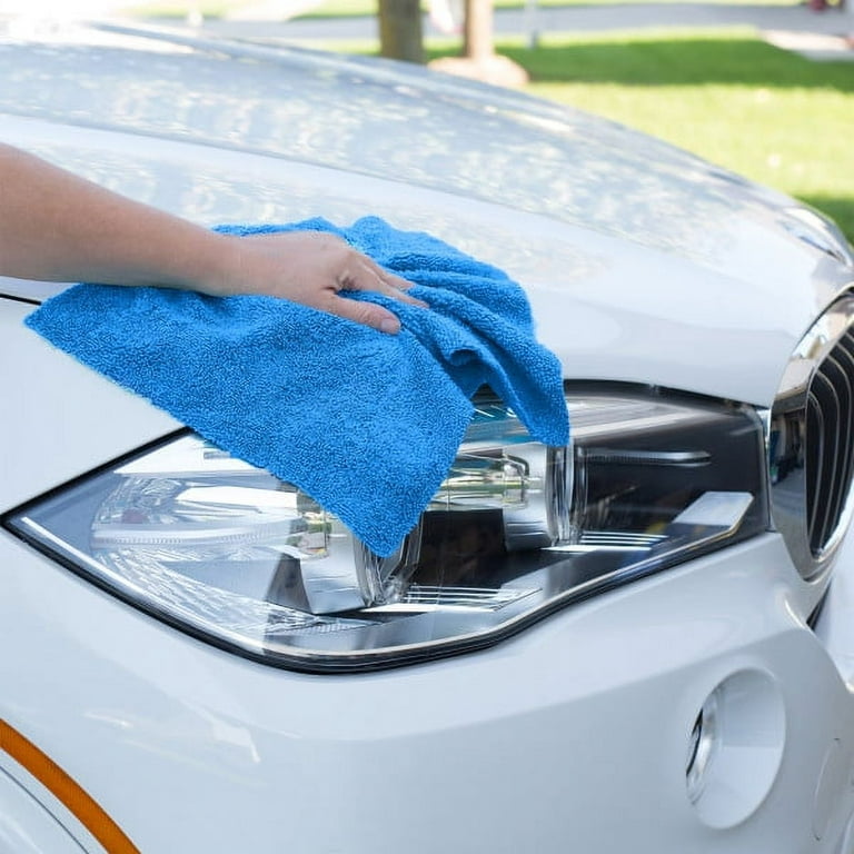 3PCS Car Household Window Glass Quick Dry Car Wash Towels