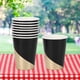 thumbnail image 3 of Vajilla de vaso de papel desechable de 270ml, 8 Uds., suministros para fiesta de boda y cumpleaños, uso doméstico, 3 of 10