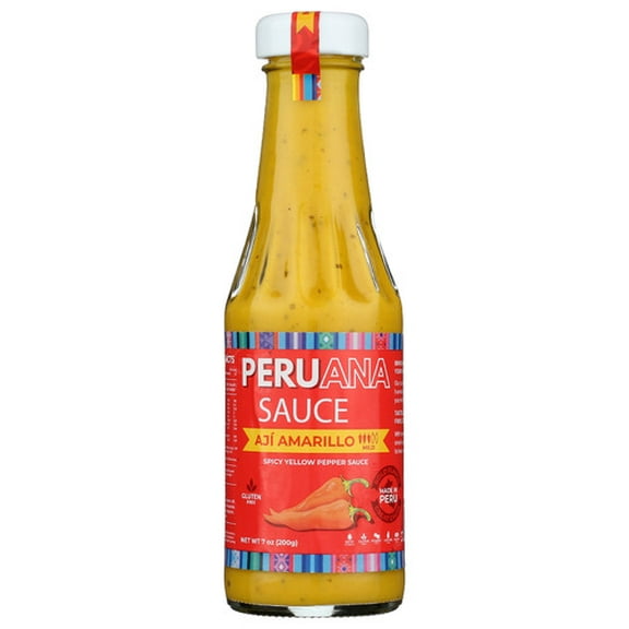 (Pack of 6) Peruana Sauce Ají Amarillo Spicy Yellow Pepper 7 oz