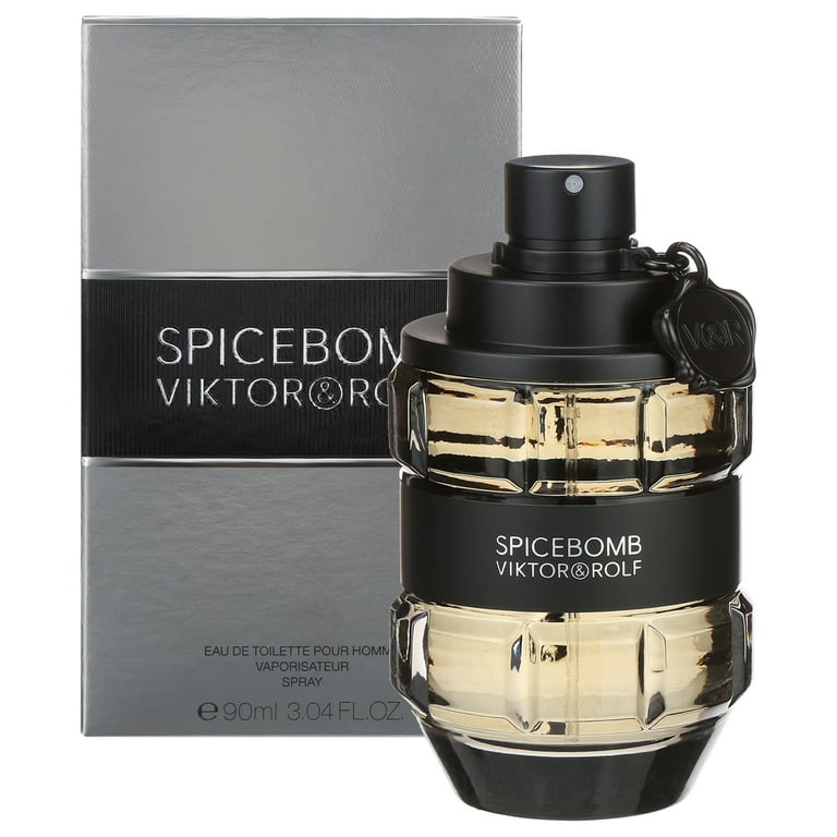 Viktor & Rolf Spicebomb Eau De Toilette Spray for Men, 3.0