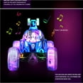 thumbnail image 4 of Destyer Safe And Exquisite Craft Control Stunt Car Gift For Kids Remote Control Stunt Car Toy RC Car LED blue, 4 of 6