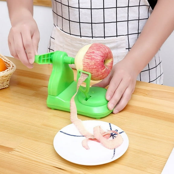 Apple Peeler under $5! Yannianjz Hand Crank Apple Peeler, Fruit Peeling Machine, Manual Vegetable Peeler, Kitchen Peeling Tool, Stainless Steel Fruit Corer, Easy Use Apple Slicer