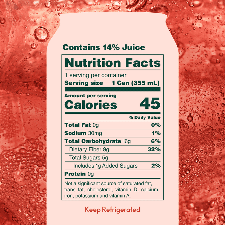 OLIPOP Prebiotic Soda, Strawberry Vanilla, 12 fl oz
