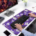 thumbnail image 2 of Long Mouse Pads for Desk,Halloween Cute Ghosts and Skeletons Desk Mats on Top Of Desks, Desk Mouse Pad Extra Large with 3mm Non-Slip Base and Stitched Edge for Gaming,Office,Work,Home 31.5"x15.7", 2 of 6