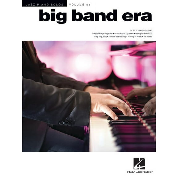 Big Band Era: Jazz Piano Solos Series Volume 58, (Paperback)