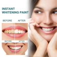 thumbnail image 4 of Blanqueamiento de dientes, pintura blanqueadora de dientes, esmalte de dientes Uptight White, suero de limpieza de dientes para eliminar manchas de blanqueamiento de esmalte de dientes, 2 piezas, 4 of 5