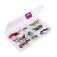 thumbnail image 3 of 10/30 Fishing Spoon Crank Baits Hooks - Mixed Size - Mixed Color  10Pcs, 3 of 6