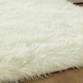 thumbnail image 3 of LELINTA 10 Size & 20 Color Ultra Soft Indoor Modern Area Rugs Fluffy Living Room Carpets Suitable for Children Bedroom Home Decorate Nursery Rugs White, 3 of 4
