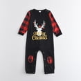 thumbnail image 4 of Pijamas navideños familiares 2021, ropa de dormir familiar a juego para Navidad, camiseta y pantalones para adultos y niños, ropa de dormir navideña familiar, 4 of 4