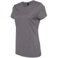 thumbnail image 1 of Hanes T-shirt Nano-T pour Femmes, G, Charbon Chiné, 1 of 3
