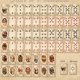 thumbnail image 3 of Alice Series Retro Poker Cards Thick Anti-Slip Frosted Finish for Family Gatherings Games Collectible Magic Card Present Pokers, 3 of 5