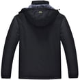 thumbnail image 2 of Tyhengta Mens Waterproof Ski Snowboard Jacket Windproof Winter Mountain Snow Coat Black L, 2 of 8
