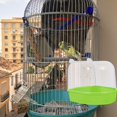 thumbnail image 3 of Creative Bird Bathing Box Plastic Parrot Shower Container Bird Cage Accessory, 3 of 3