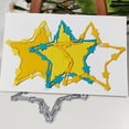 thumbnail image 7 of Star Die Cuts for Card Making, Ouginx Stars Border Frame Metal Cutting Dies DIY Die Cutters Die Stencils for Scrapbooking, Embossing & More, 7 of 7
