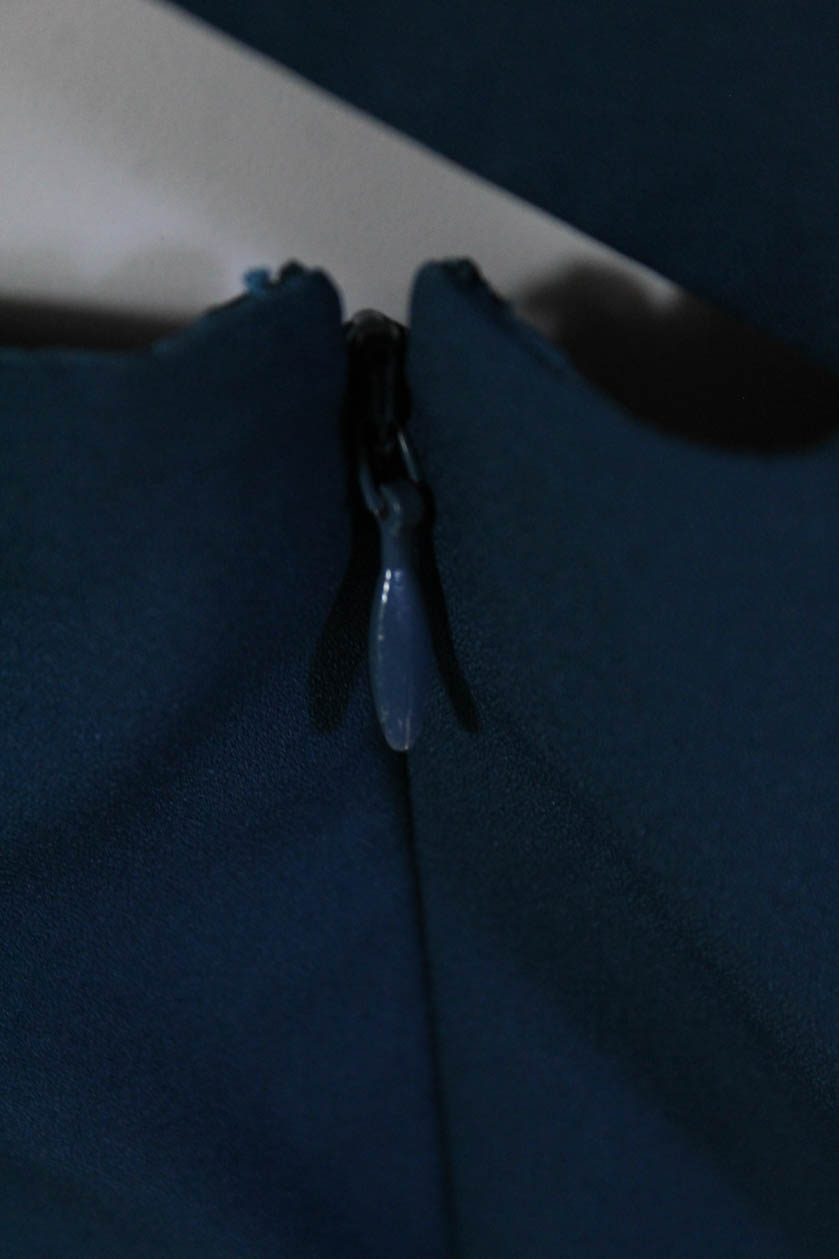 Shoulder Ink That Jazz Midi Dress Blue 