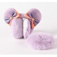 thumbnail image 4 of LinYooLi Cache-Oreilles Moelleux pour Femmes Hiver Chaud Cache-Oreilles Pliables Mignons avec Nœud, 4 of 7