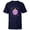 Navy, variant on Disney Princess Rapunzel Tangled Holiday Christmas Ornament - Short Sleeve T-Shirt for Kids - Customized-White