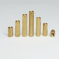 thumbnail image 4 of M2 Copper Pillar Thread Brass Round Standoff Knurling Spacer Screw Female Female Printed Circuit Board PCB Motherboard Stand Off, 4 of 4