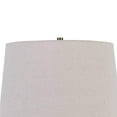 thumbnail image 2 of Benjara BM224830 Metal Table Lamp with Cage Design Support with Round Base, White & Brass, 2 of 5