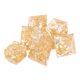 thumbnail image 1 of Resin Dices, Transparent Well Balanced 7pcs Different Shapes Board Game Dices Easy Rolling For Role Playing ANGGREK NO, 1 of 7